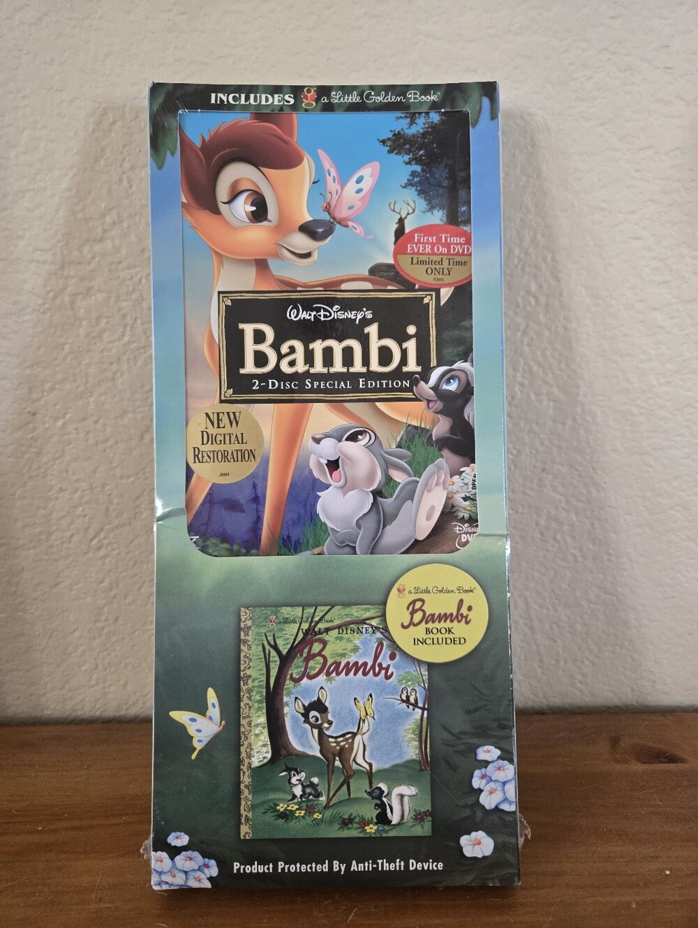 NEW 2-disc Bambi DVD plus Book
